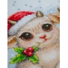Aine Siuvinėjimo kryželiu rinkinys „Christmas Joy“ – Kalėdų gyvūnėliai, 30 x 21 cm