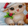 Aine Siuvinėjimo kryželiu rinkinys „Christmas Joy“ – Kalėdų gyvūnėliai, 30 x 21 cm