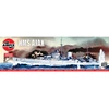 Airfix HMS Ajax 1/600 lengvasis kreiseris – plastikinis modelis A03204V