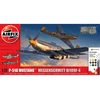 Airfix P-51 Mustang vs Bf109F lėktuvų dovanų rinkinys 1/72