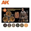 AK Interactive 3Gen akriliniai dažai Waffen-SS rudens/žiemos kamufliažui