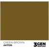 AK Interactive 3Gen akriliniai dažai Žalias-Brown 17ml AK11126