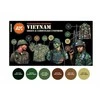 AK Interactive 3Gen akrilų rinkinys Vietnam Žalias &amp; Camouflage, AK11682