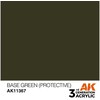 AK Interactive AFV 3Gen akriliniai dažai Base Žalias Protective 17 ml
