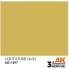 AK Interactive AFV akriliniai dažai Light Stone 61, 17 ml