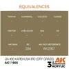 AK Interactive AIR akriliniai dažai IJA 30 Karekusa Dry Grass 17ml