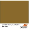 AK Interactive akriliniai dažai figūrėlėms British Uniform Lights 17ml