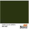 AK Interactive akriliniai dažai figūrėlėms Dark Olive Žalias 17ml