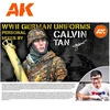 Ak Interactive Akrilinių dažų rinkinys „Calvin Tan“ WW2 vokiečių uniformoms, 18 spalvų