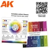 AK Interactive akrilinių dažų rinkinys modeliuotojams, 14 ryškių spalvų