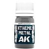 AK Interactive ALUMINIUM Xtreme Metal emaliniai metaliniai dažai 30ml