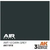 AK Interactive AMT-12 tamsiai pilki akriliniai dažai AIR modeliams, 17 ml