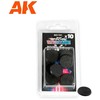 AK Interactive apvalios bazės miniatiūroms 25 mm, 10 vnt