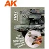 AK Interactive baltas kamufliažo tinklas, tipas 2, 1/35, AK8063