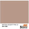 AK Interactive British Desert Rožinė ZI AFV akriliniai dažai 17 ml AK11382