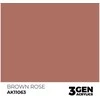 AK Interactive Brown Rose 3gen akriliniai dažai 17ml modeliams
