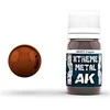 AK Interactive Copper Xtreme Metal emaliniai metaliniai dažai 30 ml