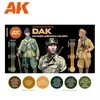 AK Interactive DAK uniformų akriliniai dažai, 3Gen rinkinys AK11628