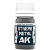 AK Interactive Dark Aliuminio Xtreme Metal emaliniai metaliniai dažai 30ml