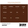 AK Interactive Dark Rust 3rd Gen akriliniai dažai 17 ml AK11107