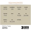 AK Interactive Deck Tan akriliniai dažai 3rd Gen, 17 ml