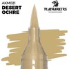 AK Interactive Desert Ochre akrilinis dažų žymeklis su šepetėliu