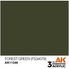 AK Interactive Forest Žalias FS34079 AFV akriliniai dažai 17 ml