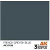 AK Interactive French Greyish Mėlyna figūrų akriliniai dažai 17 ml
