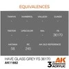 AK Interactive Have Glass Pilkas FS36170 akriliniai dažai 17ml
