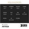 AK Interactive juodi 3rd Gen akriliniai dažai 17 ml AK11029