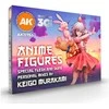 AK Interactive Keigo Murakami anime dažų rinkinys figūrėlėms 18 sp.