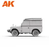 AK Interactive Land Rover 88 Series IIA Station Wagon modelis 1/35 AK35013