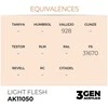 AK Interactive Light Flesh 3rd Gen akriliniai dažai 17 ml
