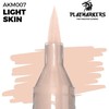 AK Interactive LIGHT SKIN akrilinis dažų žymeklis su šepetėliu