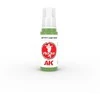 AK Interactive Light Žalias figūrėlių akriliniai dažai 3 kartos 17 ml