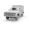 AK Interactive M1008 Cargo Carrier su tentu 1/35 plastikinis karinis rinkinys