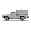 AK Interactive M1008 Cargo Carrier su tentu 1/35 plastikinis karinis rinkinys