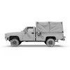 AK Interactive M1008 Cargo Carrier su tentu 1/35 plastikinis karinis rinkinys