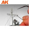 AK Interactive mega plona elastinga gija 1:700 masteliui, 20D
