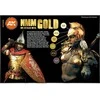 AK Interactive NMM Auksas 3rd Gen akrilinių dažų rinkinys, 6 vnt