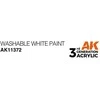 AK Interactive nuplaunami balti AFV akriliniai dažai 17 ml AK11372