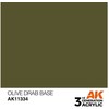 AK Interactive Olive Drab Base akriliniai dažai AFV, 17 ml