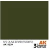 AK Interactive Olive Drab Nr.9 AFV akriliniai dažai 17ml
