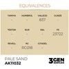 AK Interactive Pale Sand akriliniai dažai 3rd Gen, 17 ml (AK11032)