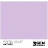 AK Interactive Pastel Violet 3 kartos akriliniai dažai, 17 ml