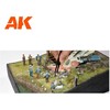 AK Interactive pilki akmenys dioramoms 1/35 masteliui AK8258