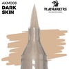 AK Interactive Playmarker akrilinis žymeklis DARK SKIN, teptuko galiukas
