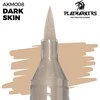AK Interactive Playmarker akrilinis žymeklis DARK SKIN, teptuko galiukas