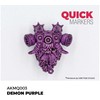 AK Interactive QUICK Marker Demon Violetinė žymeklis miniatiūroms