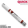 AK Interactive QUICK MARKER Infernal Raudona žymeklis miniatiūrų dažymui